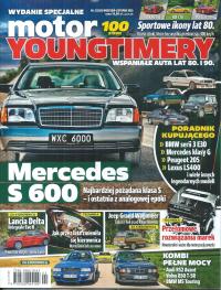 YOUNGTIMERY auta lat 80 i 90, Mercedes S 600, 100 stron Motor WS 2/2025