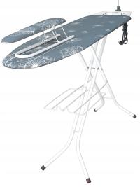 Гладильная доска большая складная с рукавом слот широкий 120x38 см