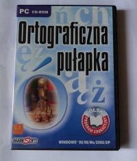 Edukacja po polsku na PC ORTOGRAFICZNA PUŁAPKA 100 PC / licencja wieczysta BOX