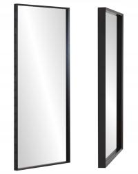 Зеркало 160x60 узкая светлая рамка премиум цвета