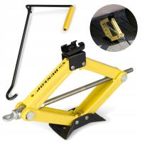 Podnośnik samochodowy Dunlop trapezowy 1,5T 26-38 cm stalowy