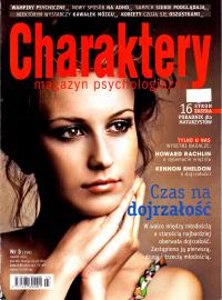 Charaktery magazyn psychologiczny. Nr 3/2010. Czas na dojrzałość.