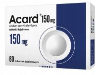 Acard 150 мг, 60 таблеток