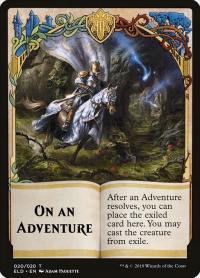 MtG: On an Adventure Token (xELD)