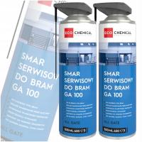 2 × сервисная смазка для гаражных ворот Ecochemical a090 500 мл