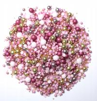 Сахарная посыпка розовое золото для торта День святого Валентина торт МАЛОФ торт 30 г