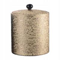 Wiaderko na lód z pokrywką Izolowana wanna na napoje Przenośne naczynia do serwowania Podwójna ścianka złota