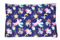 ZAPASOWA BAWEŁNIANA POSZEWKA NA PODUSZKĘ 40x60 cm BAWEŁNA100% jednorożce