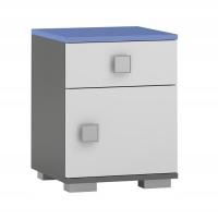 szafka nocna meble dla dzieci młodzieżowe szuflada BLUE Y10