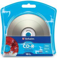Компакт-диск Verbatim CD-R 700 МБ 10 шт.