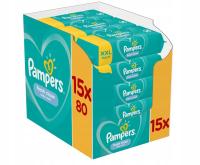 Влажные салфетки Pampers Fresh Clean Wipes 15x80 15x80 шт.