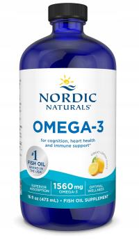 Нордические Naturals Omega-3 вкус лимона Omega 3 EPA DHA 1560MG 473ML