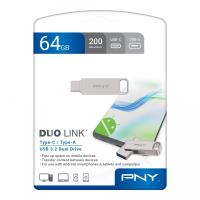 Pendrive 64GB USB 3.2 Duo-Link P-FDI64GDULINKTYC