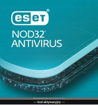 ESET Antywirus ESET NOD32 AntiVirus 3 st. / 12 miesięcy ESD odnowienie