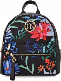 MONNARI элегантный женский рюкзак городской упаковочный цветочный рюкзак черный