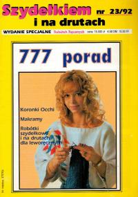 Szydełkiem i na drutach 23/92 koronki occhi makramy