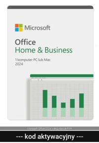 Microsoft Office Home & Business 2024 1 PC / licencja wieczysta ESD