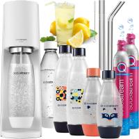 Saturator SodaStream do wody gazowanej Terra biały + 4 inne produkty