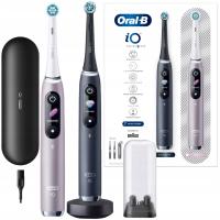 Электрическая зубная щетка Oral-B iO Series 9 Duo розовая и черная магнитная