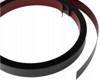 LISTWA DEKORACYJNA SAMOPRZYLEPNA CZARNA POŁYSK PŁASKOWNIK 1cm x 500cm