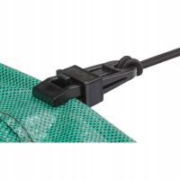 Klips do napinania mocowania plandek tkanin XL-Tools SCK3 czarny 82 x 25 mm