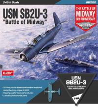 Model Kit samolot 12350 - USN SB2U-3 