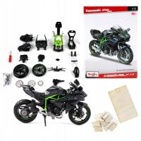 KAWASAKI NINJA H2R 1: 12 СКЛАДНАЯ МОДЕЛЬ MAISTO / ПОДАРОЧНАЯ ПОДВЕСКА