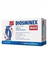 DIOSMINEX MAX 1G, diosmin, варикозное расширение вен, 60 таблеток