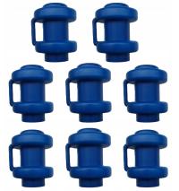 Набор из 8 шт. колпачки для батута синие пластиковые крышки