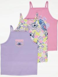 GEORGE Top dziewczęcy Disney Lilo i Stitch 3 pak roz 146-152 cm