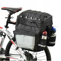 Самая большая сумка для велосипеда, сумка для багажника, 2 кармана для бутылки с водой, 75 л XXL
