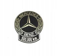 Эмблема MERCEDES 500.000 л. с. злотый 34x40mm