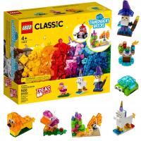 LEGO Classic Kreatywne Przezroczyste Klocki 11013