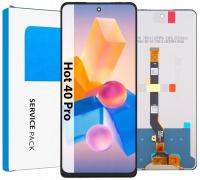Oryginał wyświetlacz do Infinix Hot 40 Pro X6837 LCD ekran łatwy montaż