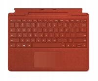 Microsoft Klawiatura Surface Pro Keyboard Pen2 Czerwona Bndl 8X6-00027 PL