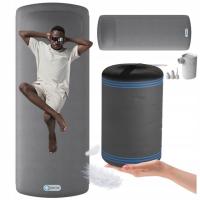 MATERAC DMUCHANY DO SPANIA JEDNOOSOBOWY Z POMPKĄ POD NAMIOT + POKROWIEC