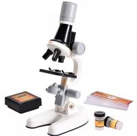 Детский цифровой микроскоп приближение 1200X большой образовательный набор