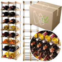 Винный шкаф бутылки любимца 16 бутылок ЭКО узкий минималистский