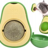 KOCIMIĘTKA DLA KOTA KOCIMIĘTA W KULCE ZABAWKA INTERAKTYWNA KULKA AWOKADO