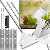 SKROBACZKA SKROBAK CZYŚCIK DO CZYSZCZENIA SZYB AKWARIUM ŻYLETKA 90cm DŁUGA