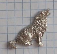 przypinka myśliwska Wilk