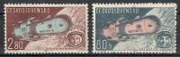 Czechosłowacja 1963 Mi 1413-1414 Czyste **