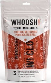 Whoosh 3XL Tech Cleaning Cloths antybakteryjna ściereczka z mikrofibry 3szt