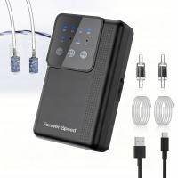 NAPOWIETRZACZ DO AKWARIUM ZESTAW CICHY 2200mAh 2 WYJŚCIA 3W REGULACJĄ