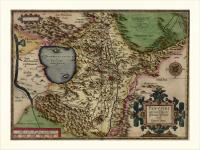 Италия Перуджа окрестности карта 30X40CM 1592R. M51