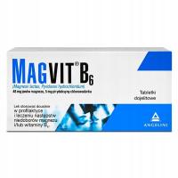 Magvit B6 0,048g Mg+5mg, 50 tabletek