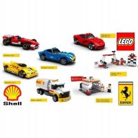 LEGO Shell Ferrari 7 bags Complete Set