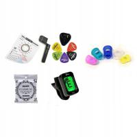 Zestaw do gitary ZGK1 - klasyczna + nakładki na palce