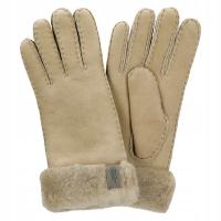 Ciepłe beżowe rękawiczki RELAKS