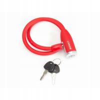 Zamknięcie spiralne 84356 10 x65 cm KLUCZ ROMET czerwone